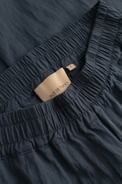 Prisila crinkled tencel pants - Dark navy