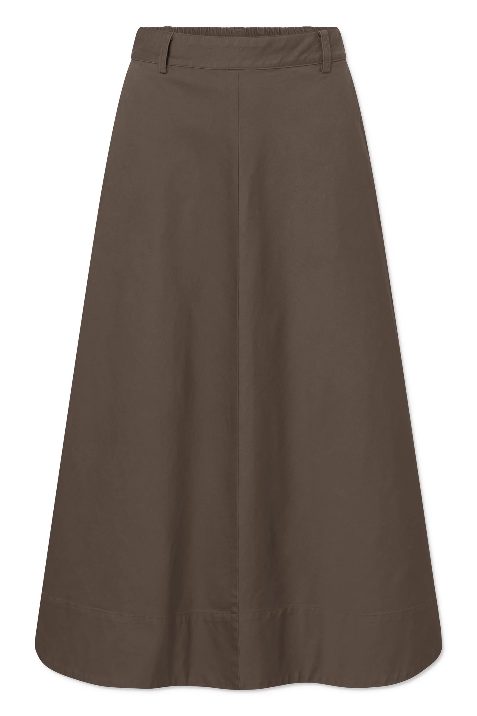 Pryma twill skirt - Malt Brown
