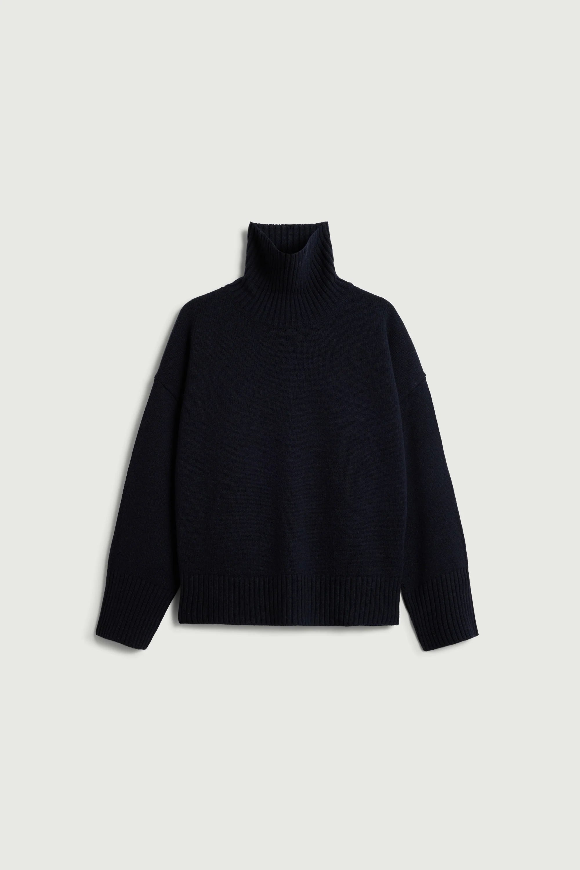 William wool knit - Navy