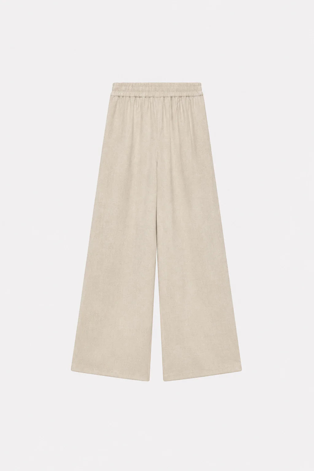 Palmira crepe georgette pants - sand