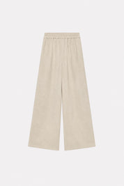 Palmira crepe georgette pants - sand