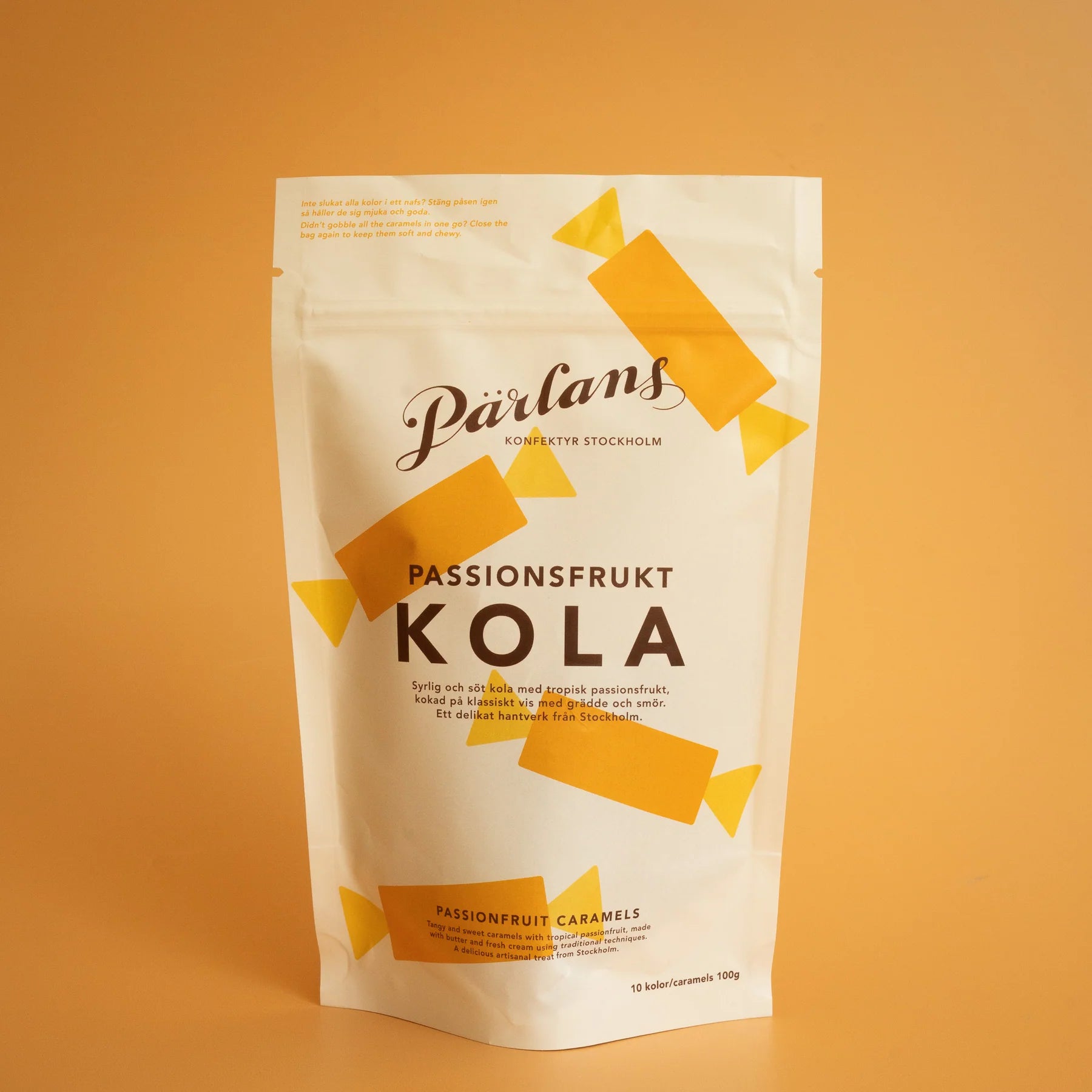 Karameller 10 stk - Passionsfrugt