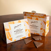 Krokant - mælkechokolade med appelsinsmag