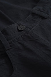 Pella cotton twill pants - black