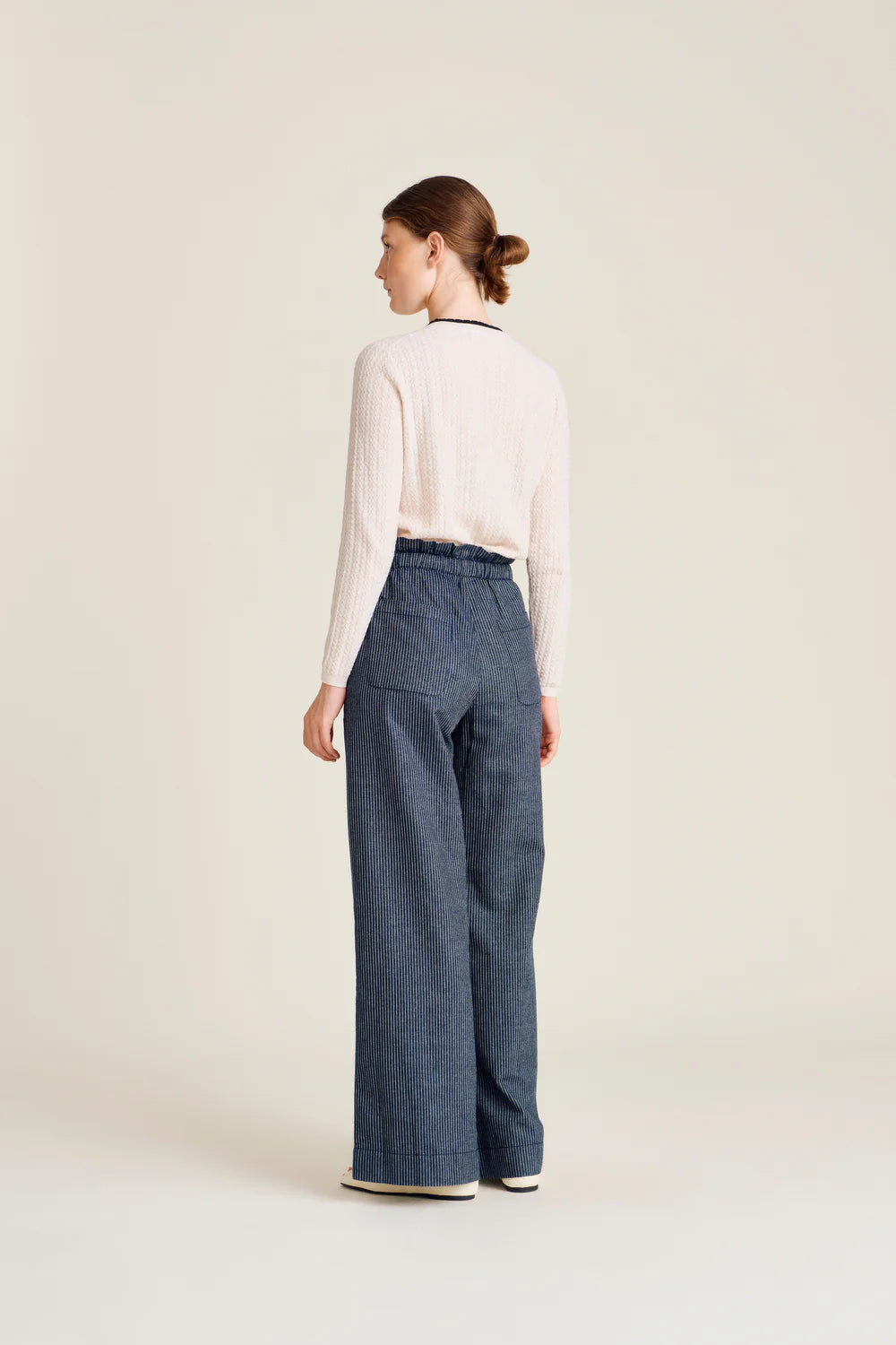 Petare pants - Navy stripe