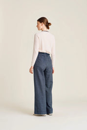 Petare pants - Navy stripe