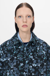 Presley Jacket - Floral Blue