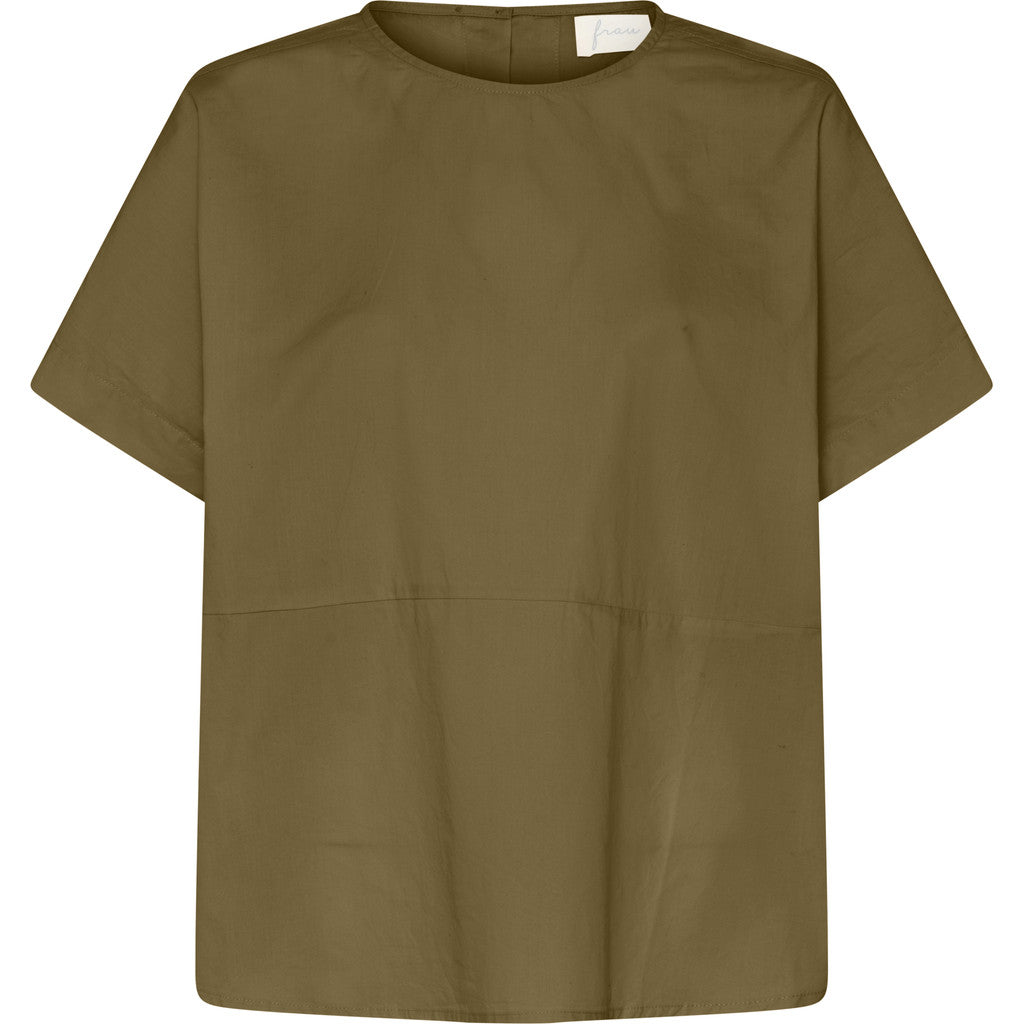 Rome ss top - Military olive