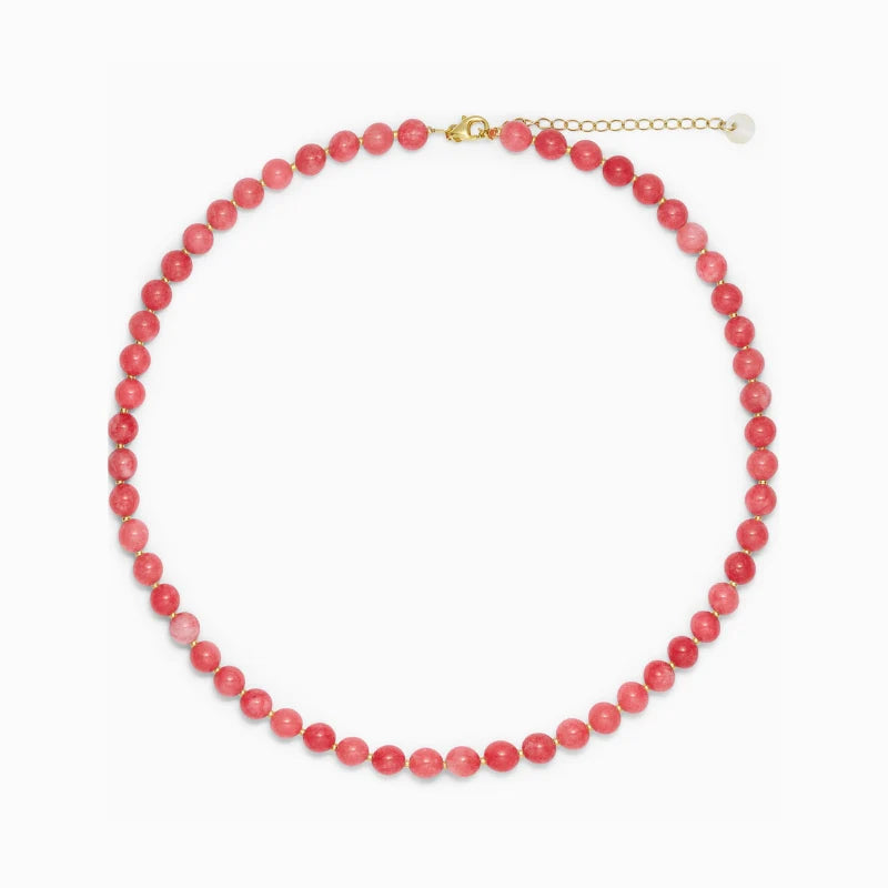 Hailey halskæde - Redstone quartz