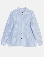 Reidun jacket - milky stripe