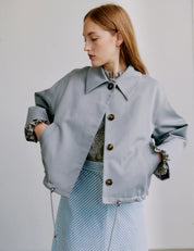 Rosaline jacket - silver laker