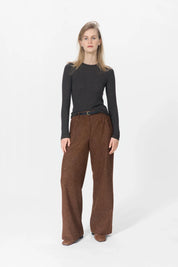 Russel pants - Rust melange