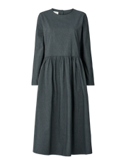 Sabine dress - Black pinstripe
