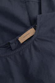 Sharren GMTD poplin top - Dark navy