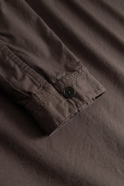 Shelby garment dyed poplin skjorte - Fudge