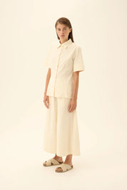 Simona modal poplin - Cream