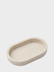 Oval bakke i sandsten