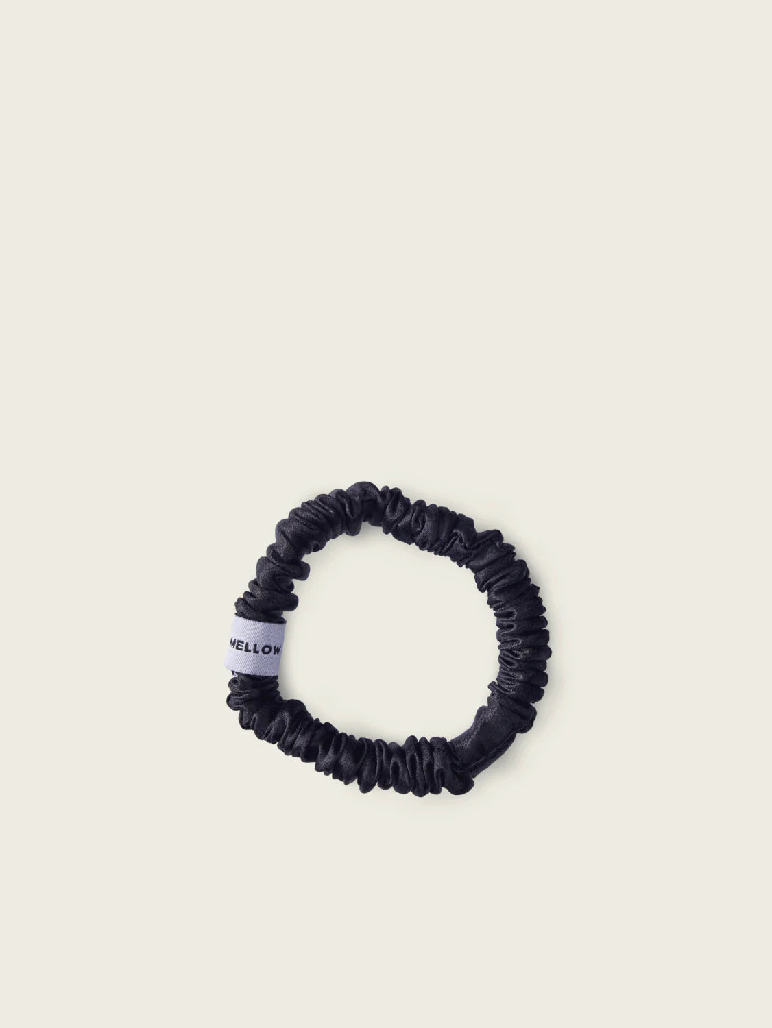 Silke scrunchie - sort