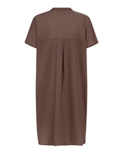 Seoul ss dress - Coffee quartz brown
