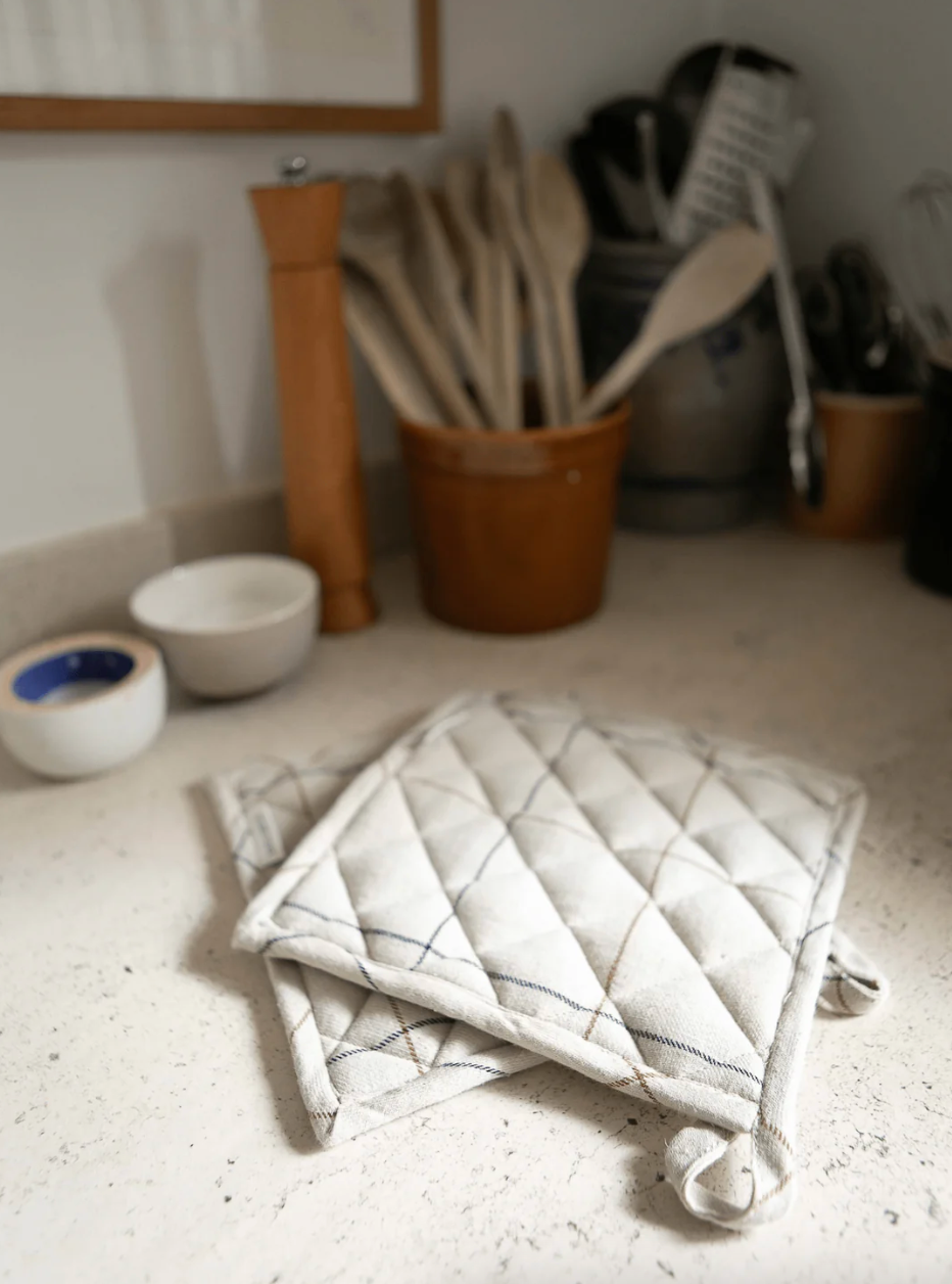 Grydelapper 2-pak - sunday check