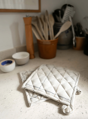 Grydelapper 2-pak - sunday check