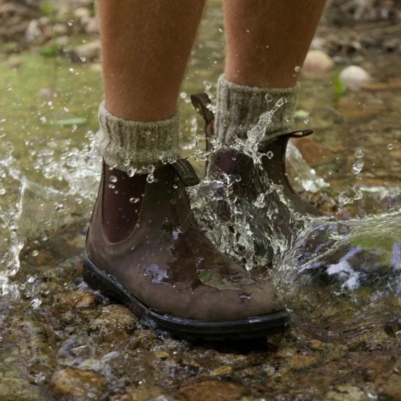 Classic Chelsea Boots - Rustic Brown