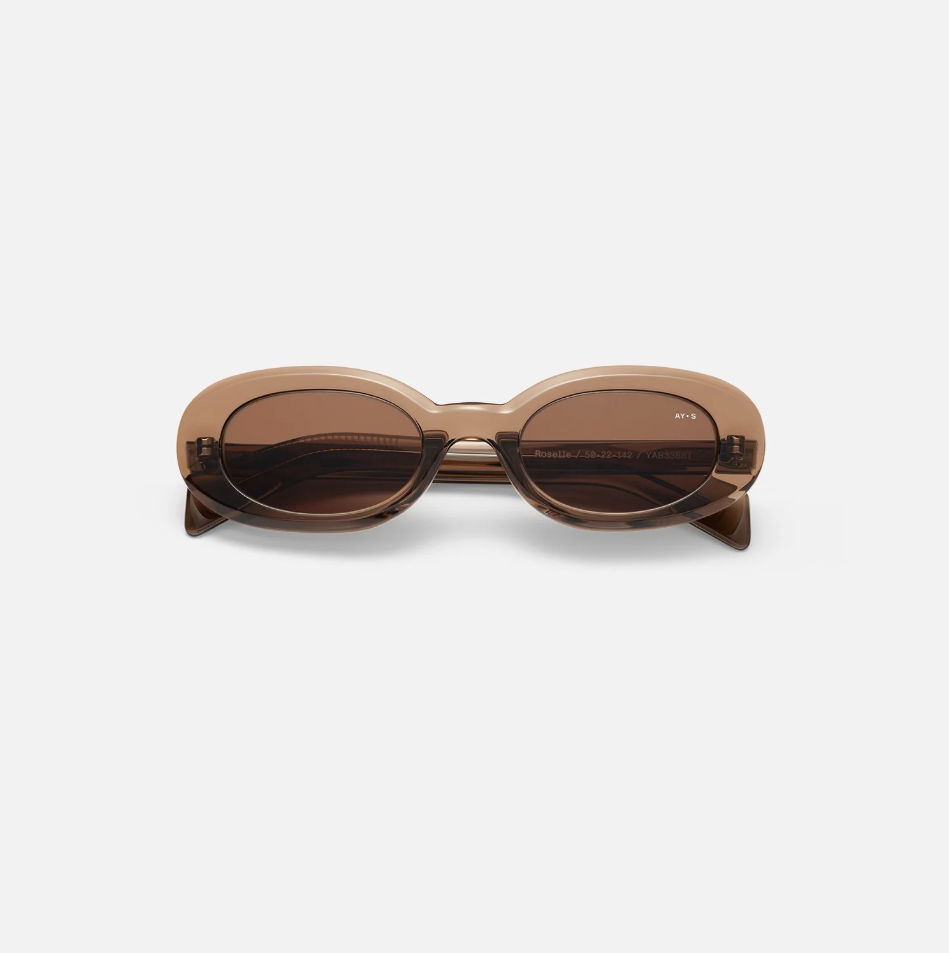 Roselle - Transparent coffee brown