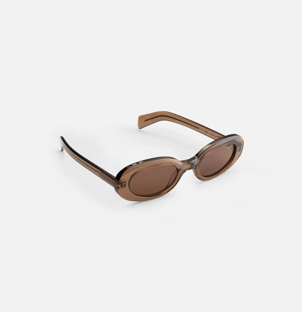 Roselle - Transparent coffee brown
