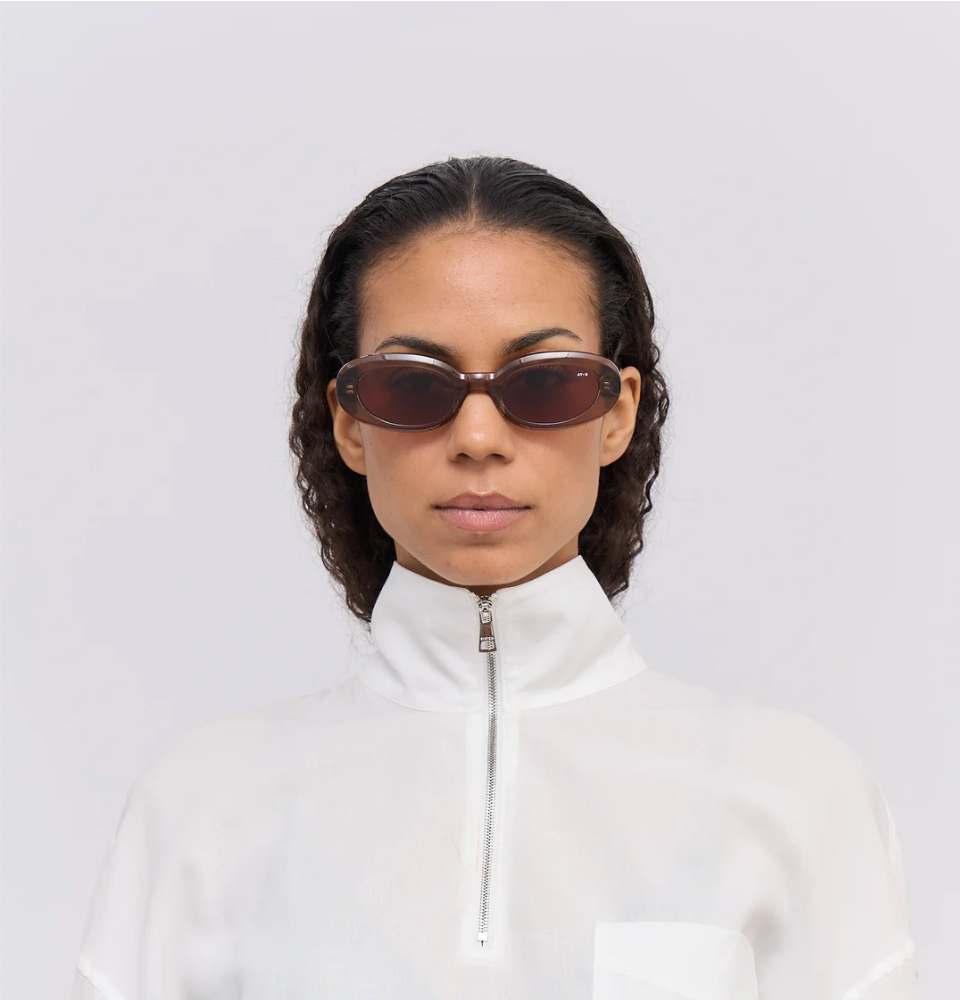 Roselle - Transparent coffee brown