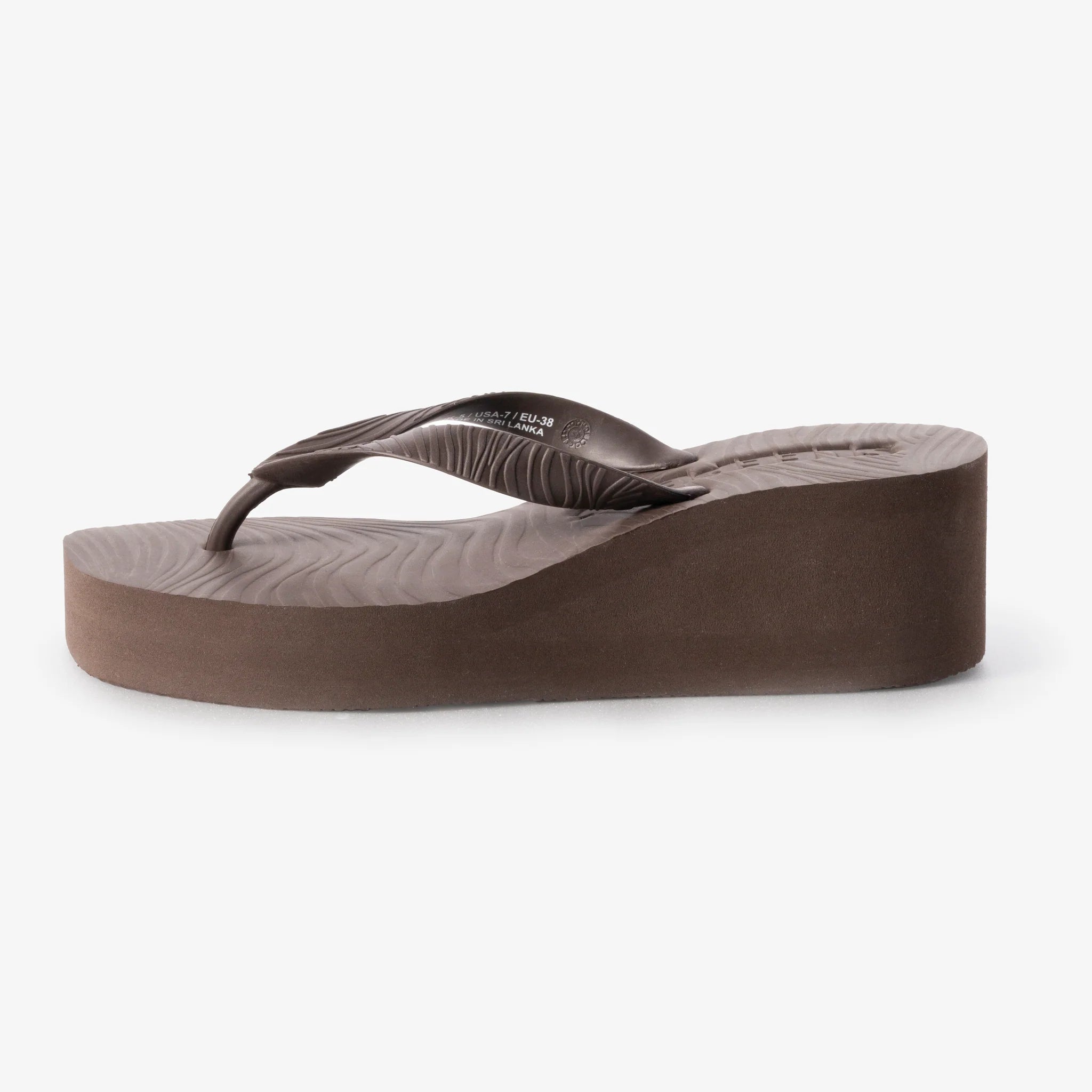 Sleepers · Høj platform klipklapper · Brun