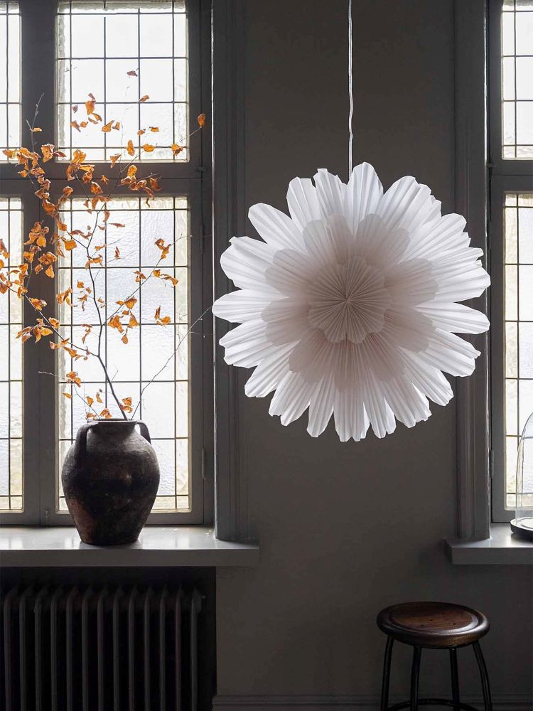 Snöblomma 44cm - hvid