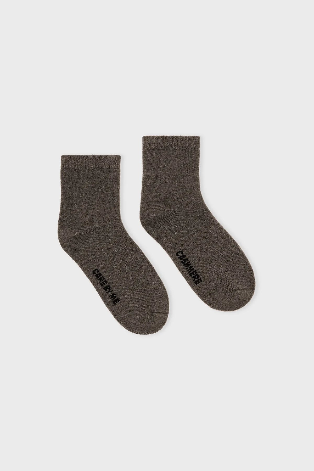 Soft feet cashmere strømper - brown