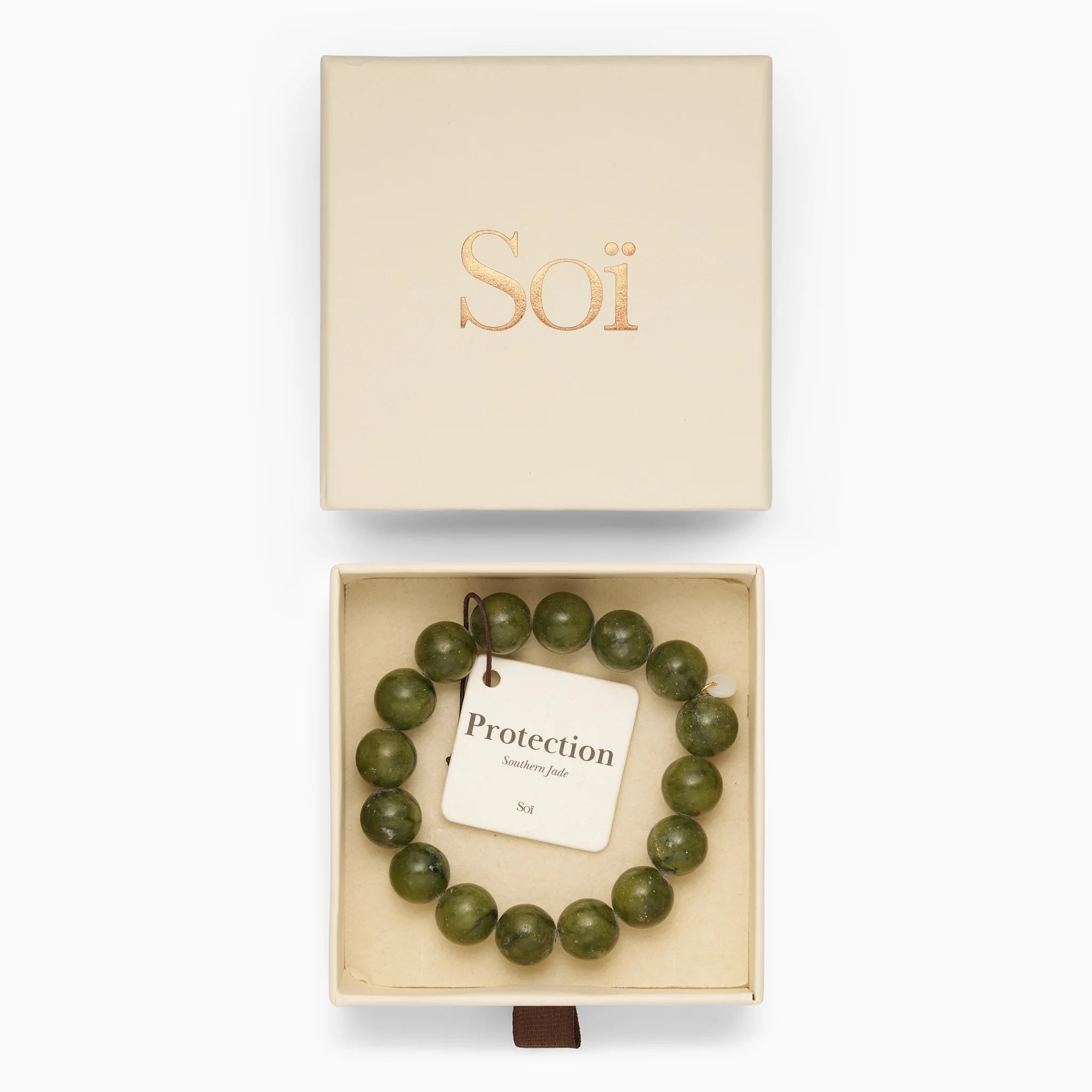 Chunky armbånd · Southern Jade