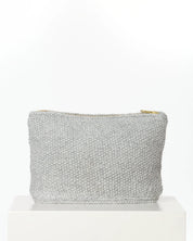 Stine clutch - grey melange