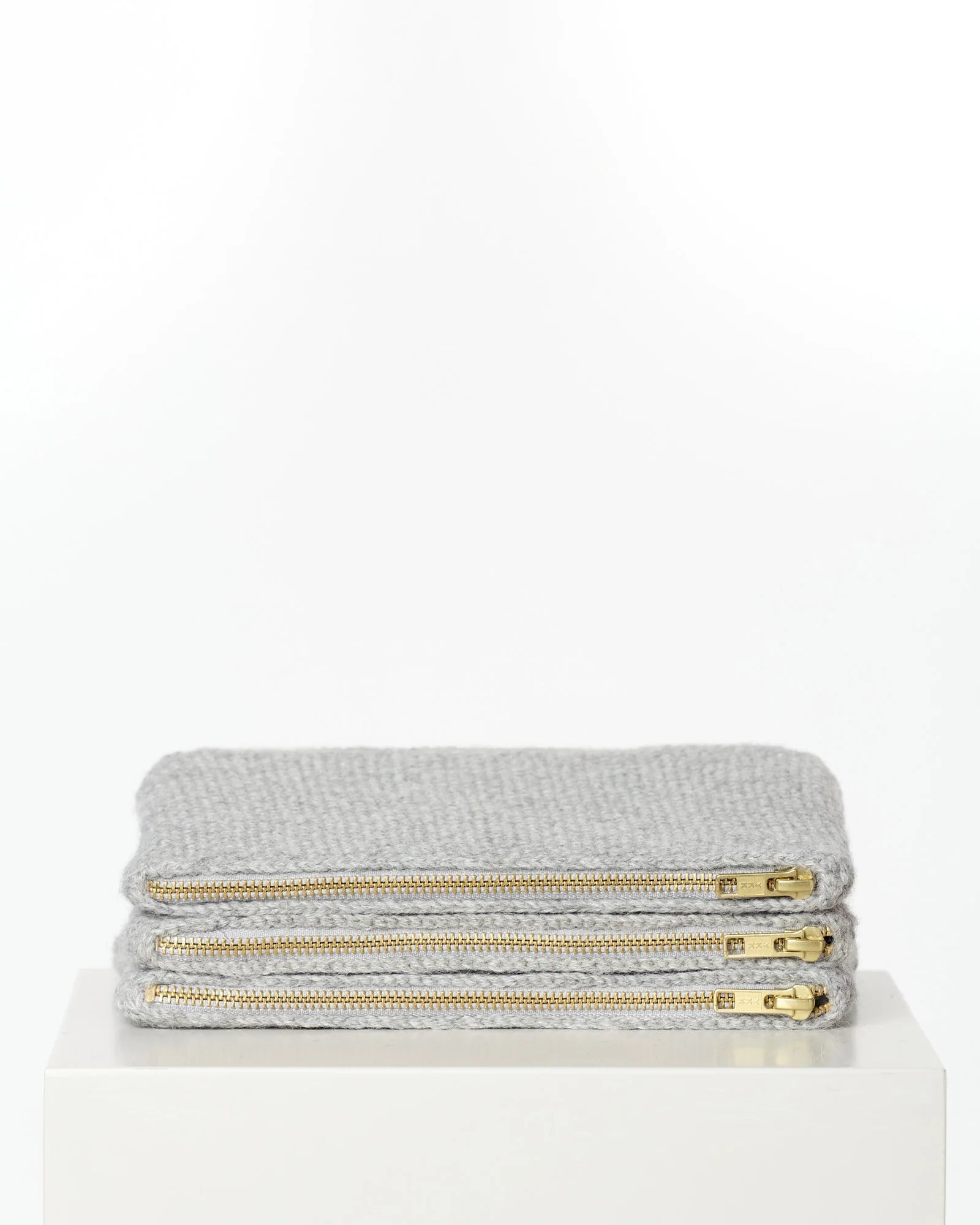 Stine clutch - grey melange