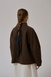 Thyme short wool coat