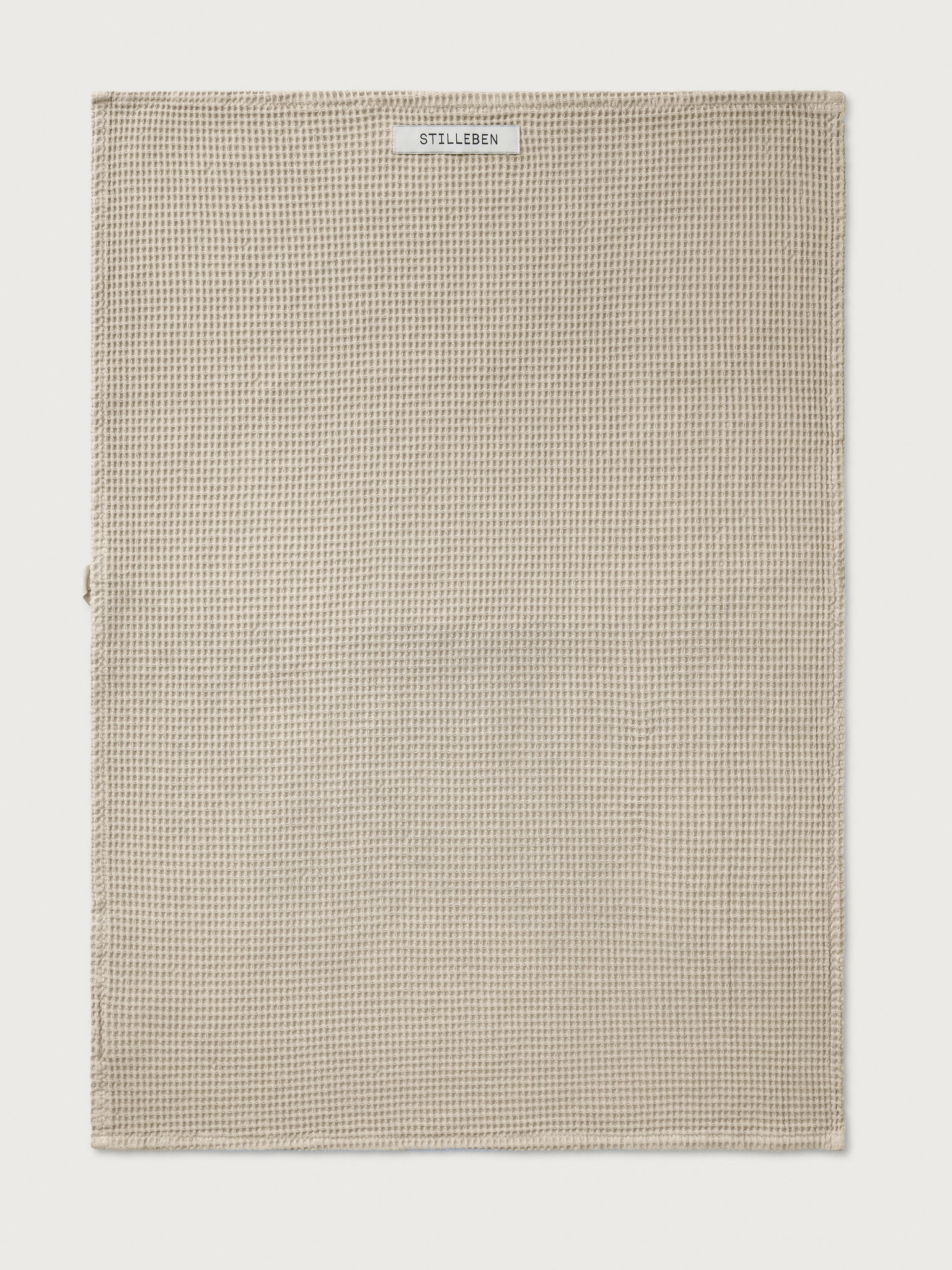 Vaflet viskestykke - sand