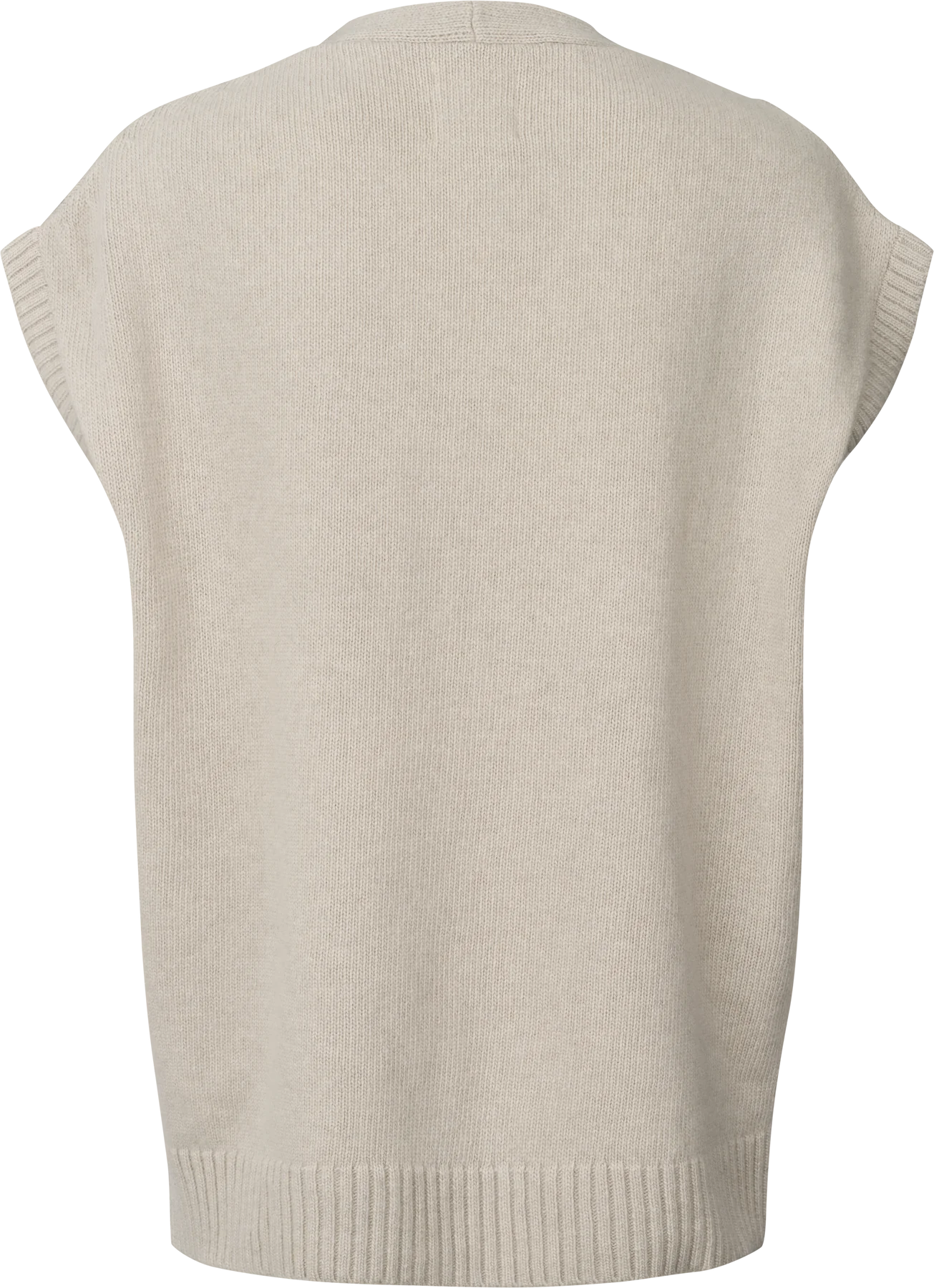 Thea Lambswool vest - Island fossil