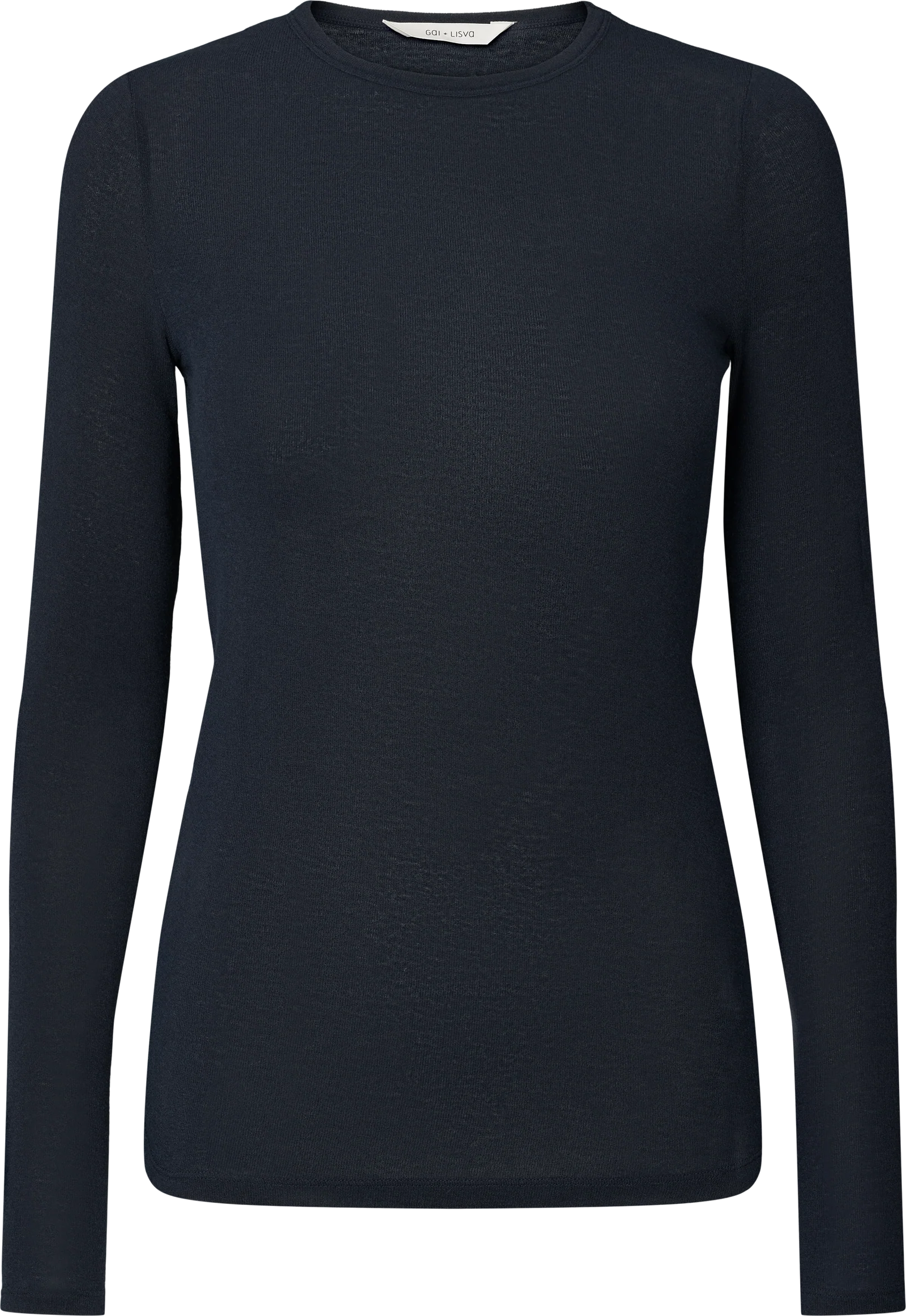 Thyra wool top - Midtnight blue