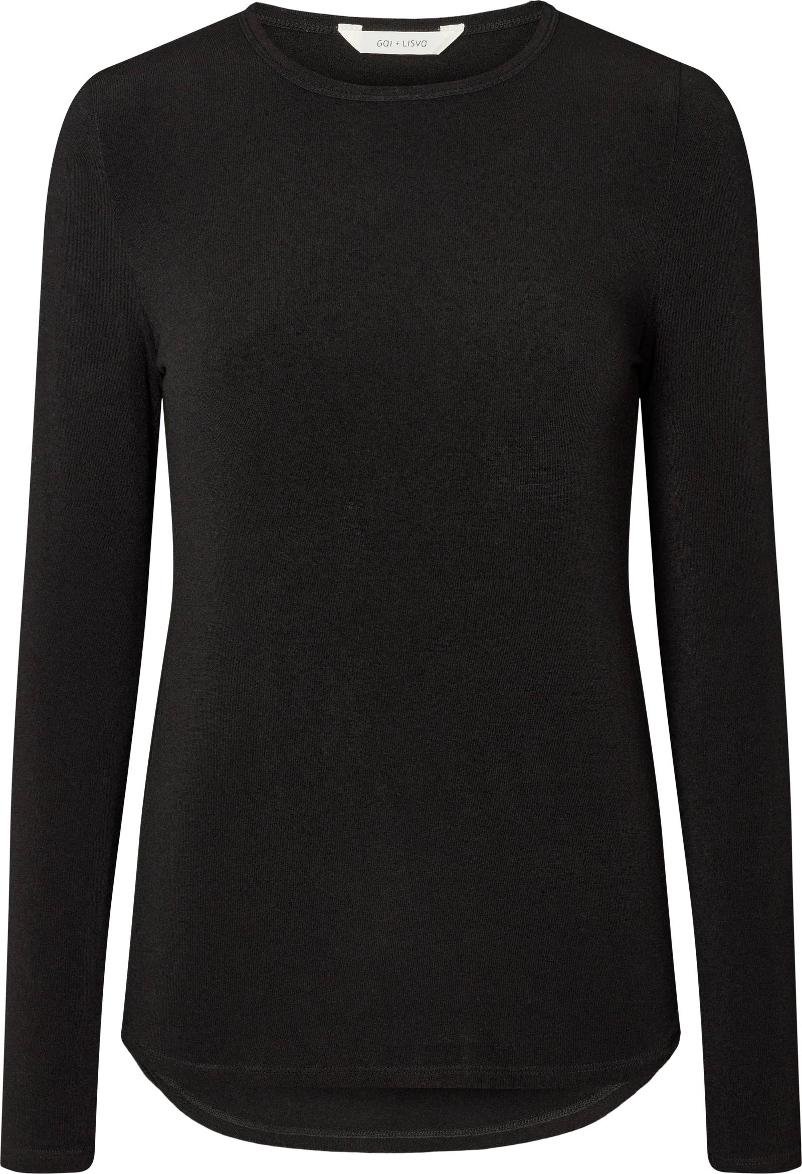 Thyra wool top - black