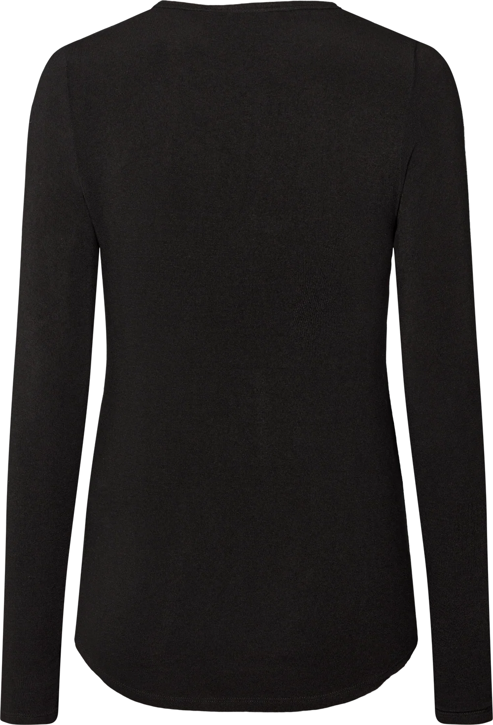 Thyra wool top - black