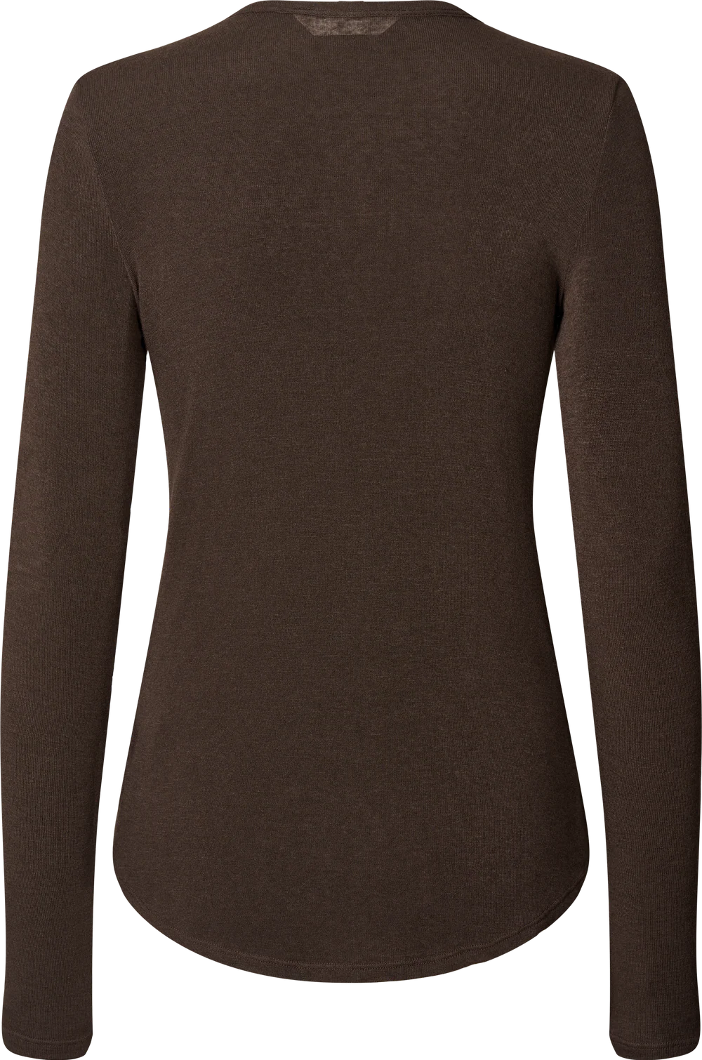 Thyra Wool Top - Mørkebrun