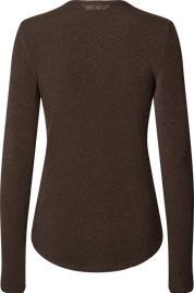 Thyra Wool Top - Mørkebrun