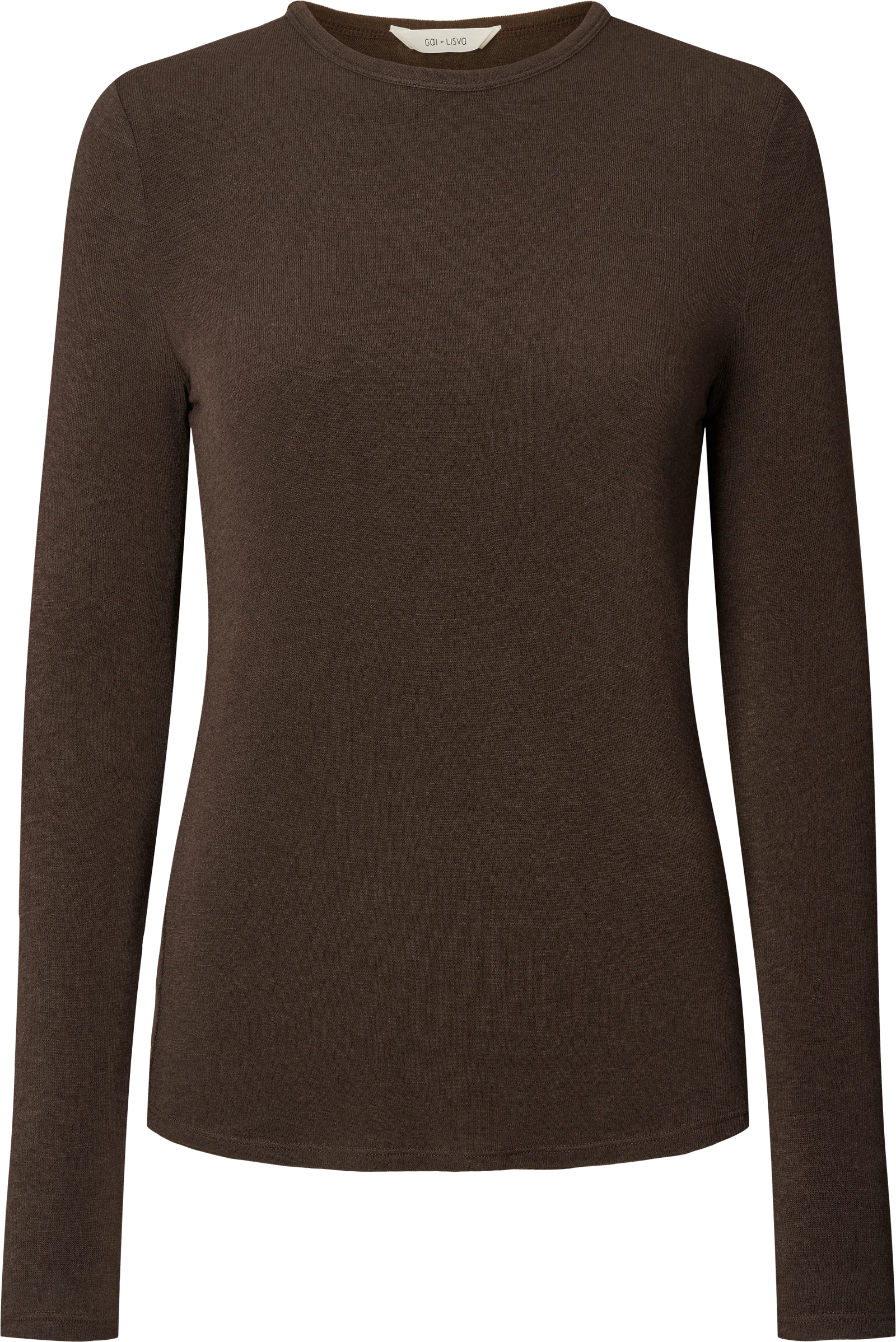 Thyra Wool Top - Mørkebrun