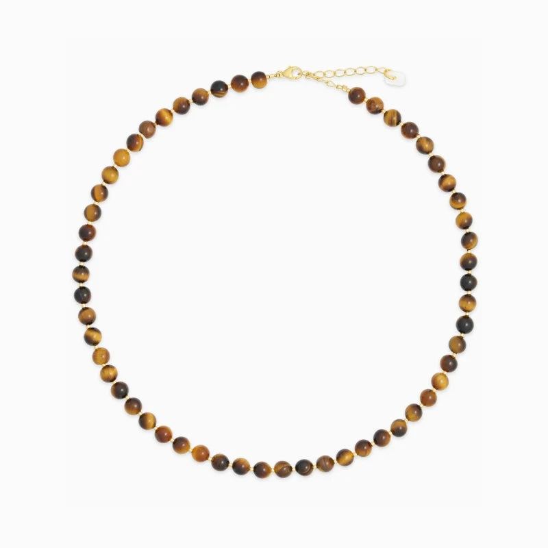 Hailey halskæde - Tiger Eye