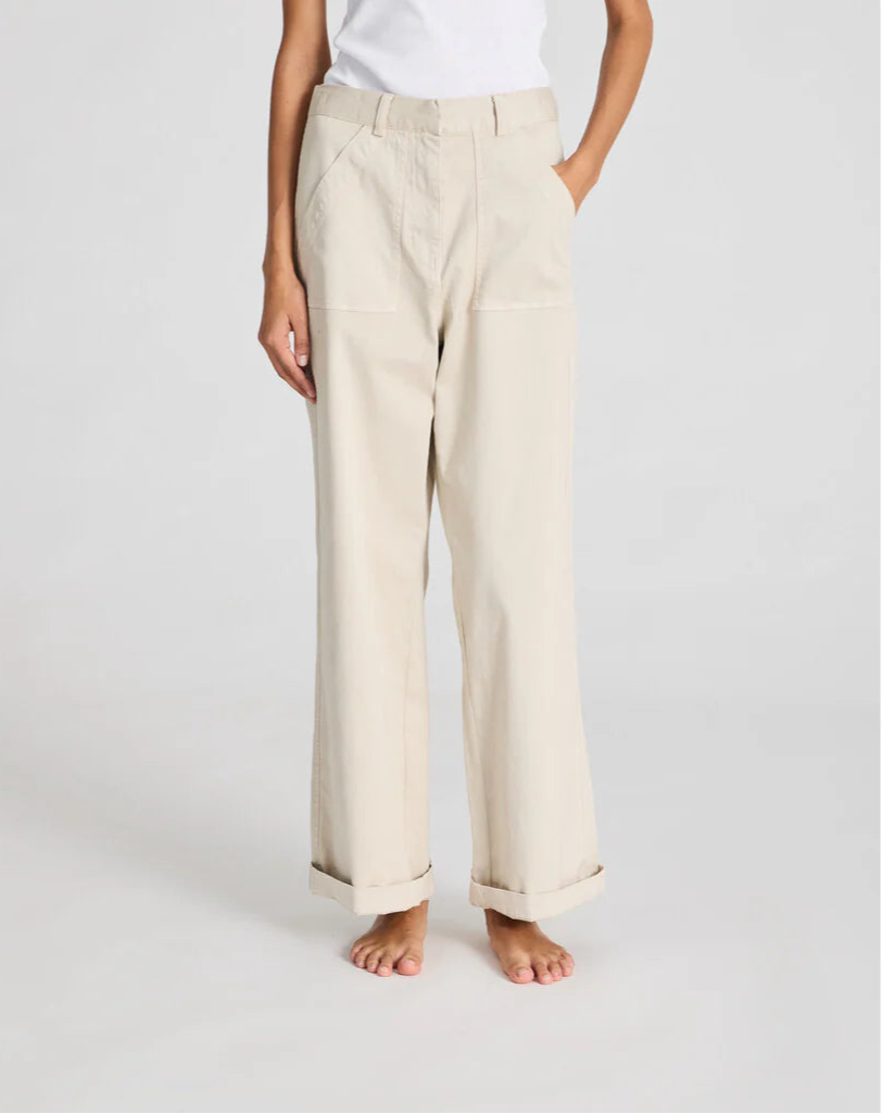 Tinne cotton pants - Ancient Grey