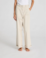 Tinne cotton pants - Ancient Grey