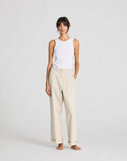 Tinne cotton pants - Ancient Grey