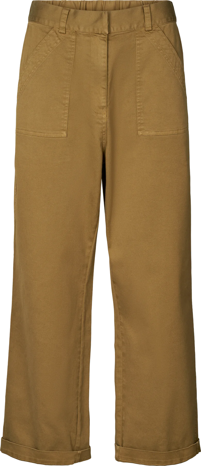 Tinne cotton pants - Tobacco