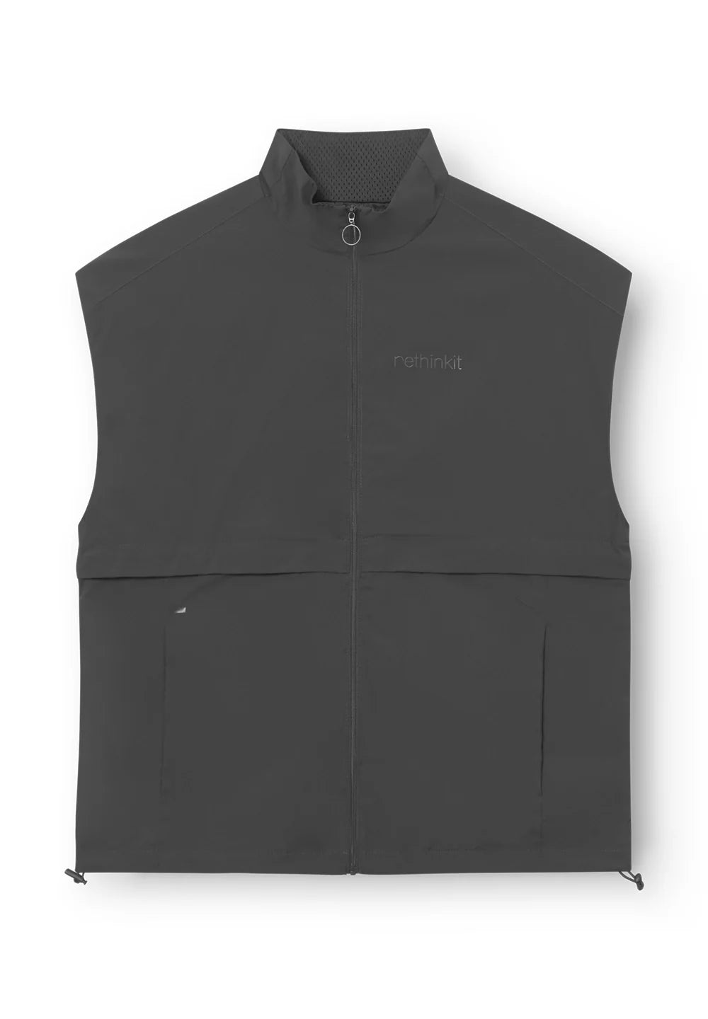 Track Vest Castile - almost black